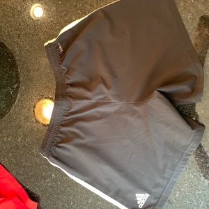 Black Adidas soccer shorts